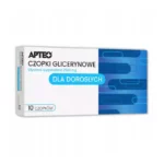 CZOPKI GLICERYNOWE DLA DOROSŁYCH APTEO