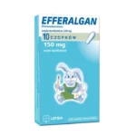 EFFERALGAN 150mg 10 czop