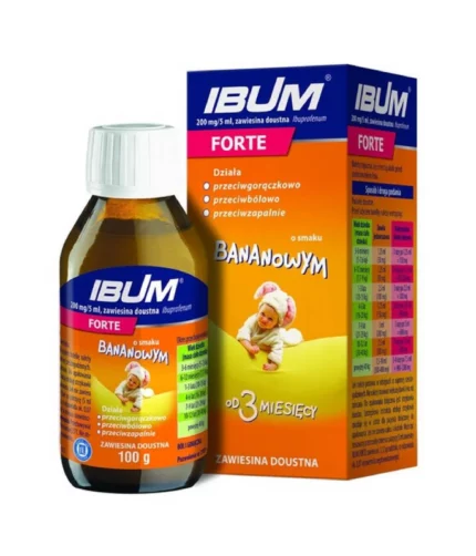 IBUM Forte syrop bananowy 200mg