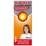 NUROFEN dla dzieci junior truskawkowy 100ml