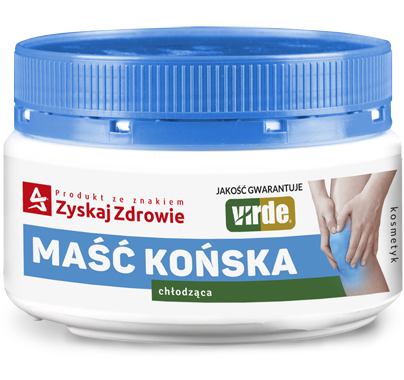 Maść końska chłodząca, 350 g. Zyskaj Zdrowie/Virde
