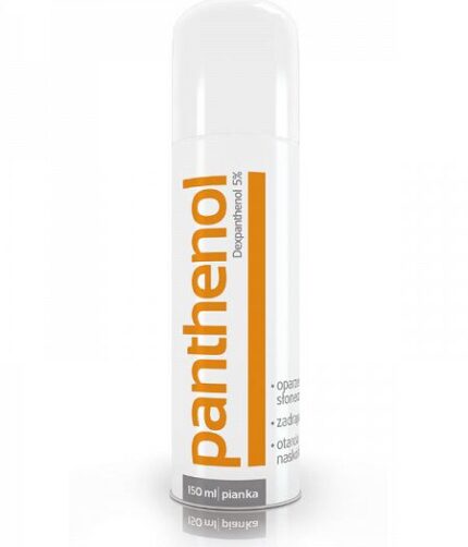 Panthenol 5%, pianka regenerująco-łagodząca, 150 ml