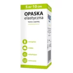 Paso-Trading Opaska elastyczna tkana z zapinką 5 m x 10 cm