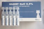 Physiodose, Gilbert NaCl 0,9%, roztwór soli fizjologicznej, 100 ampułek po 5ml