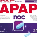 Apap Noc 500 mg + 25 mg, 24 tabletki powlekane