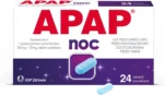 Apap Noc 500 mg + 25 mg, 24 tabletki powlekane