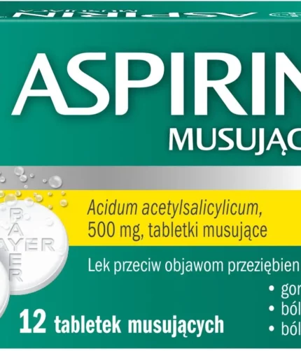 Aspirin Musująca - tabletki musujące, 12 sztuk