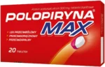 Polopiryna Max, 500 mg tabletki dojelitowe, 20 szt.